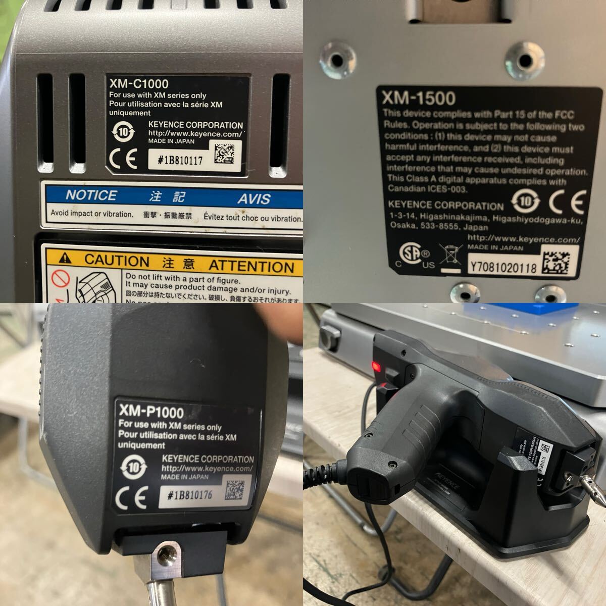 Keyence XM-M1200 XM-C1000 XM-1500 3D Measurement System Set [t1248589443]