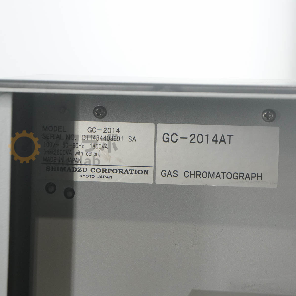 Shimadzu GC-2014AT Gas Chromatograph [w1248627422]