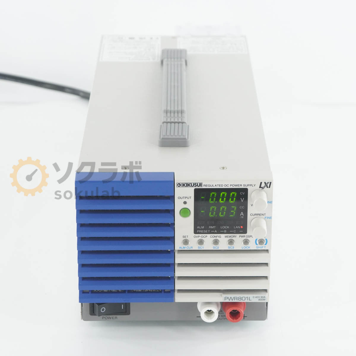 KIKUSUI PWR801L REGULATED DC POWER SUPPLY LXI 0-40V 80A 800W [b1248618735]
