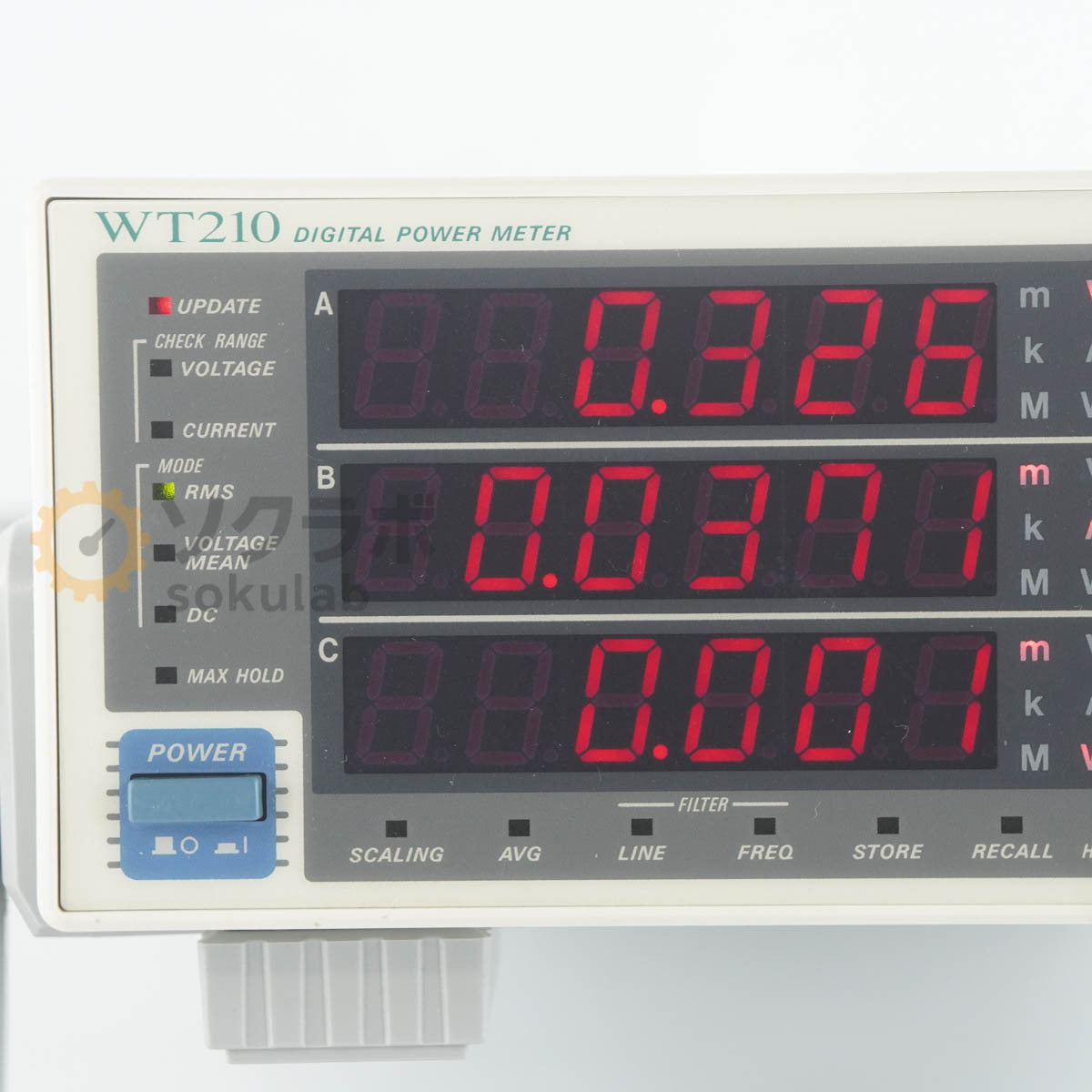 Yokogawa WT210 Digital Power Meter 760401-M/C1/EX1/HRM/CMP [d1248630765]
