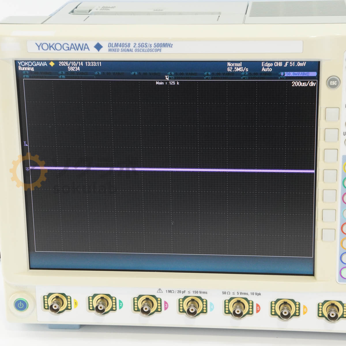 Yokogawa DLM4058 Mixed Signal Oscilloscope 500MHz 2.5GS/s [x1248616547]