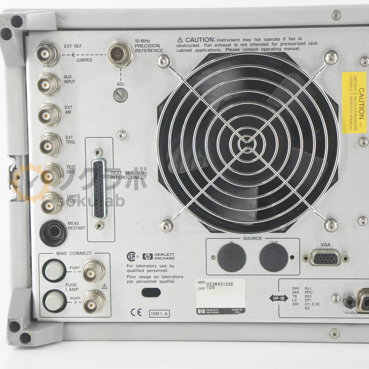 Agilent 8720D Network Analyzer 50MHz-20GHz OPT 1D5 [h1248624316]