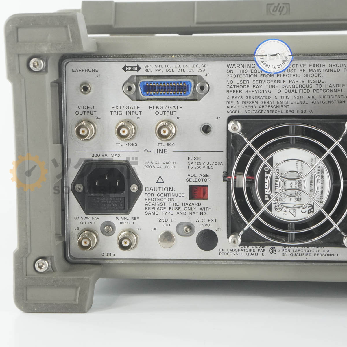 Agilent 8563E Spectrum Analyzer 9kHz-26.5GHz with 85620A [j1248632573]