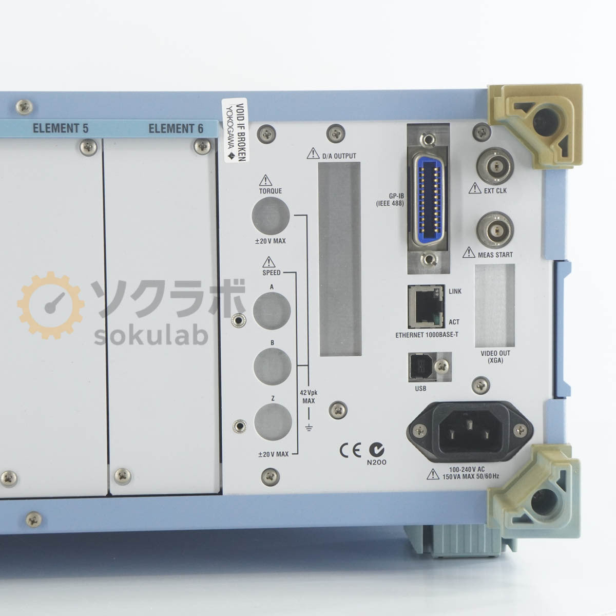 Yokogawa WT1800 Precision Power Analyzer WT1802-02-M-HE [h1248736355]