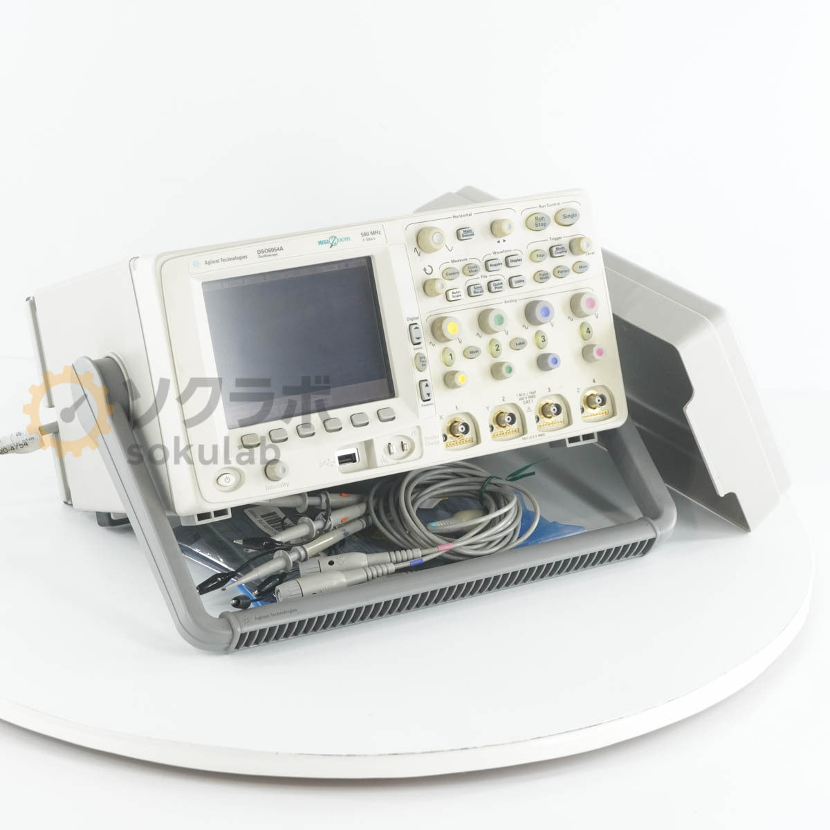 Agilent DSO6054A Oscilloscope 500MHz 4GSa/s 4ch with 4 Probes [j1248743715]