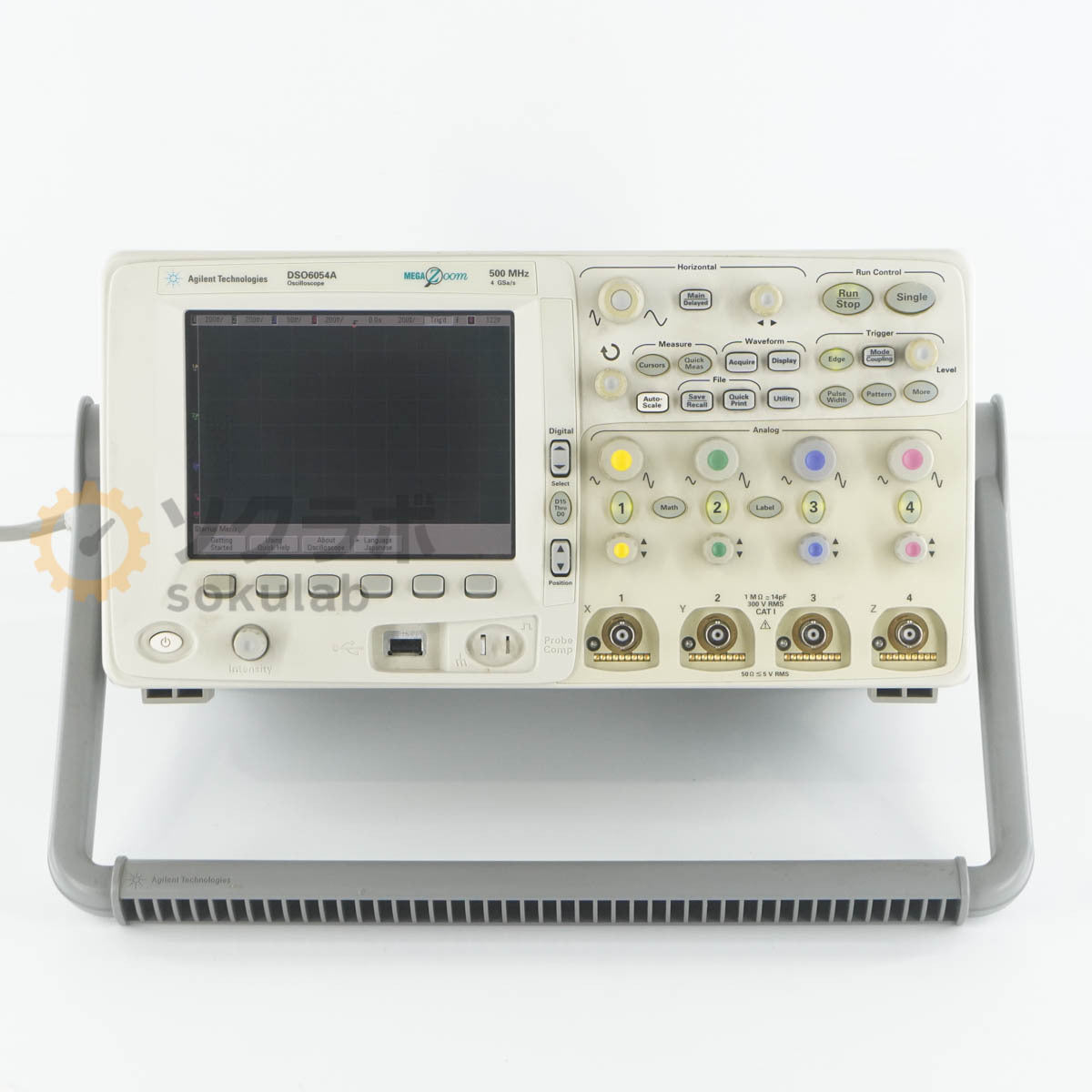 Agilent DSO6054A Oscilloscope 500MHz 4GSa/s 4ch with 4 Probes [j1248743715]