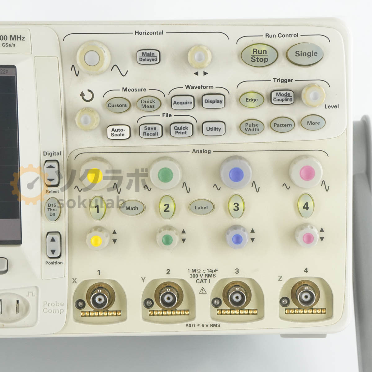Agilent DSO6054A Oscilloscope 500MHz 4GSa/s 4ch with 4 Probes [j1248743715]