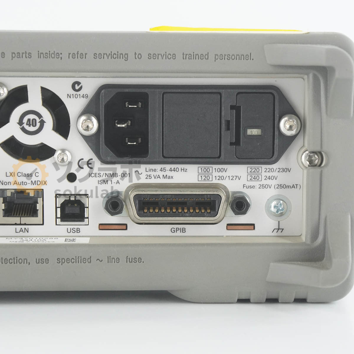 Agilent 34410A DMM 6 1/2 Digit Multimeter with LXI [x1248733459]