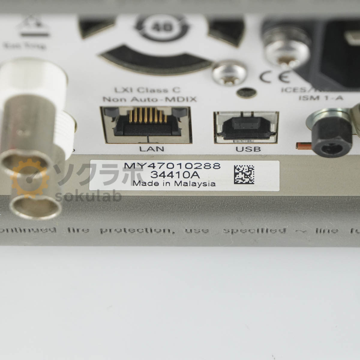 Agilent 34410A DMM 6 1/2 Digit Multimeter with LXI [x1248733459]