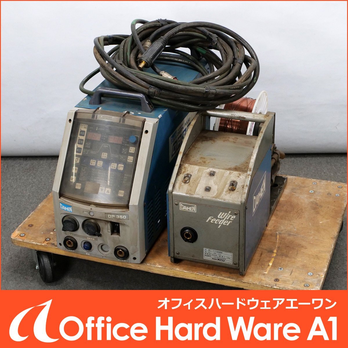Daihen DP-350 Pulse MAG/MIG Welder with Wire Feed Unit 3-Phase 200V (for parts or not working) [n1248875418]