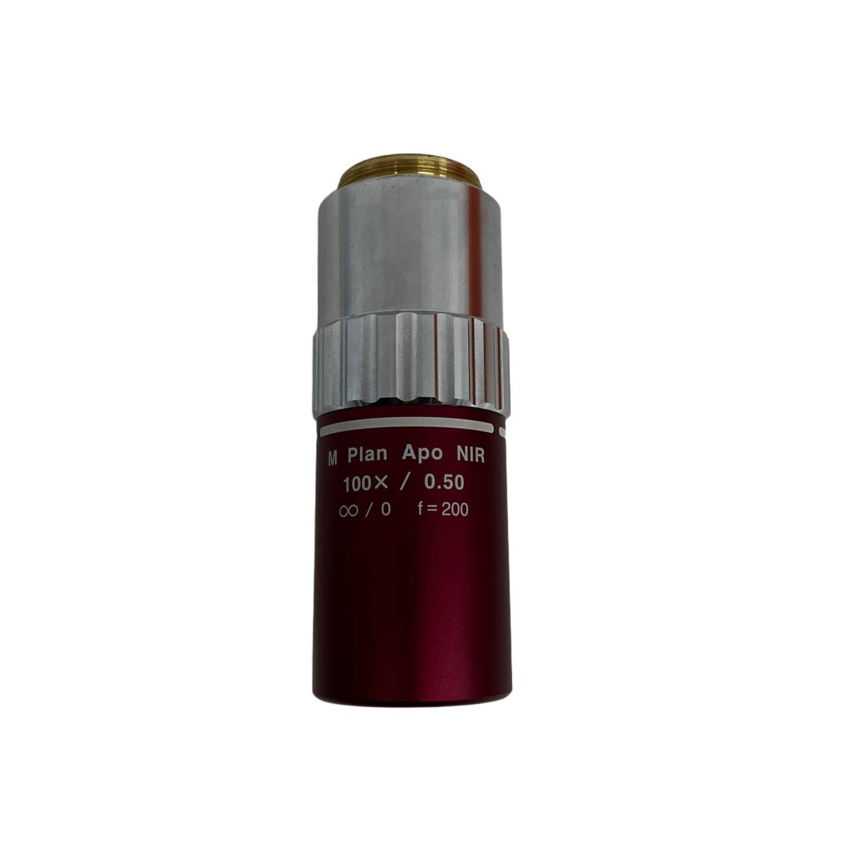 Mitutoyo M Plan Apo NIR 100X/0.50 Microscope Objective Lens with Case [o1248937499]