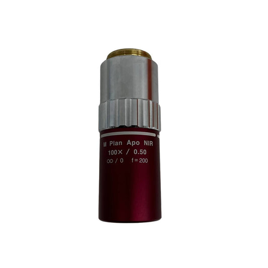 Mitutoyo M Plan Apo NIR 100X/0.50 Microscope Objective Lens with Case [o1248937499]