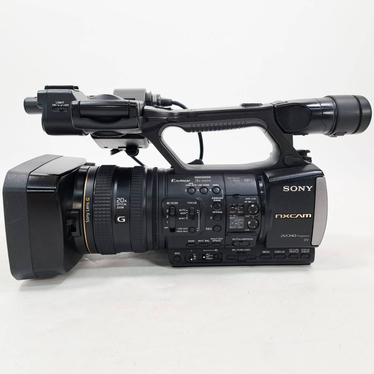 SONY HXR-NX3 NXCAM Professional Video Camera 3CMOS AVCHD 1080 with 4 NP-F970 Chargers [v1248959864]