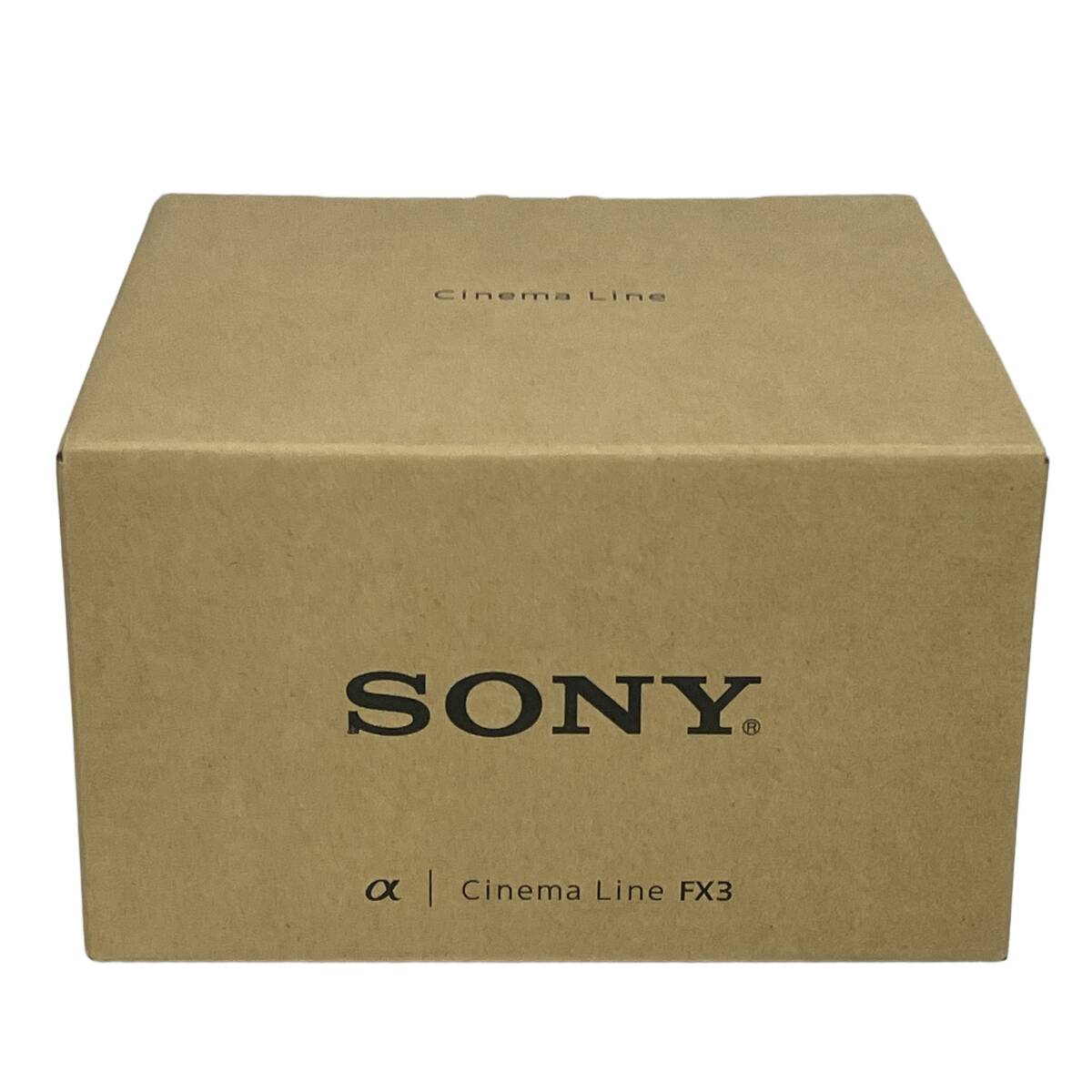 Sony ILME-FX3 Cinema Camera with XLR Handle Unit and Charger [q1248979257]