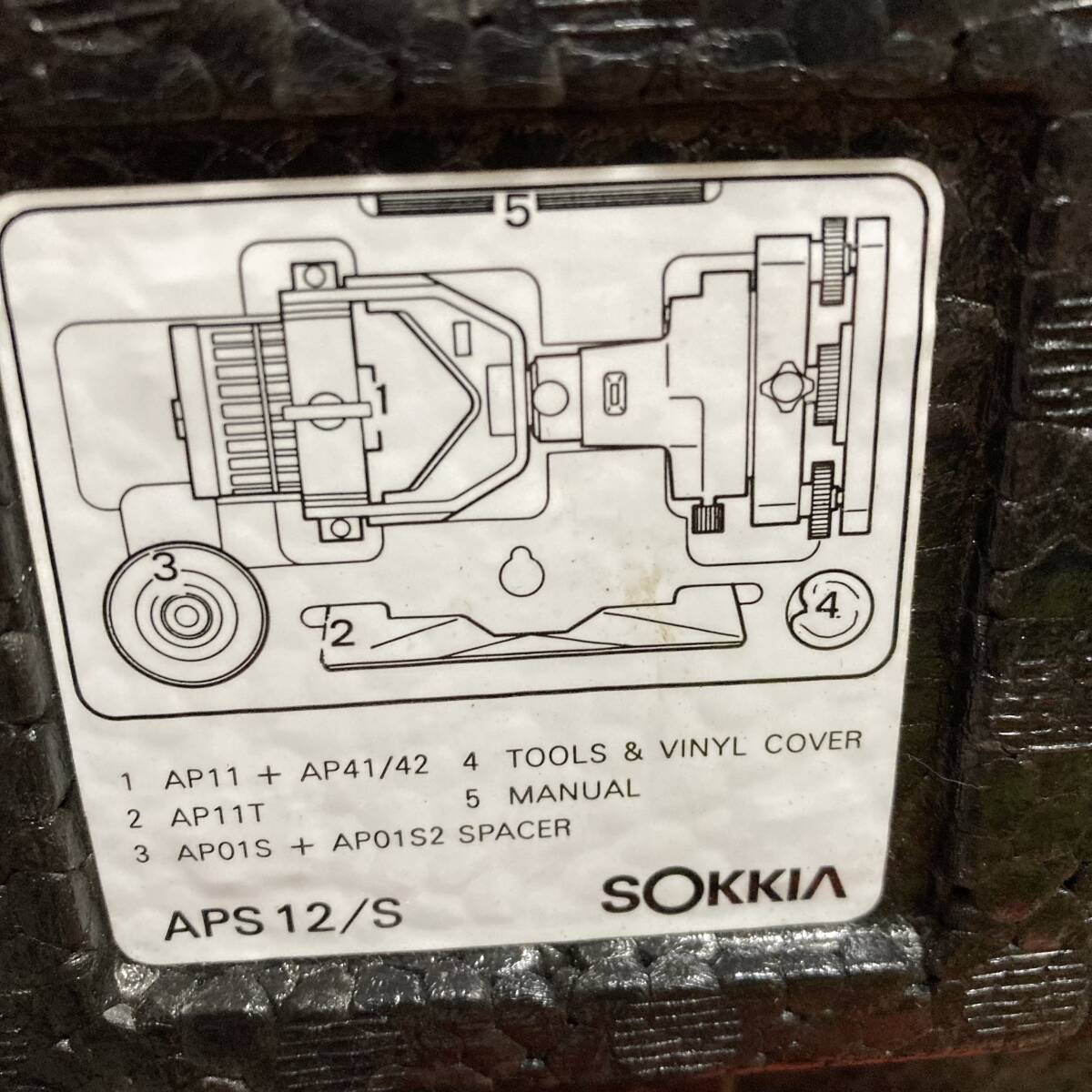 Sokkia APS12 AP41 Surveying Instruments Prism 3 Units [l1249054392]