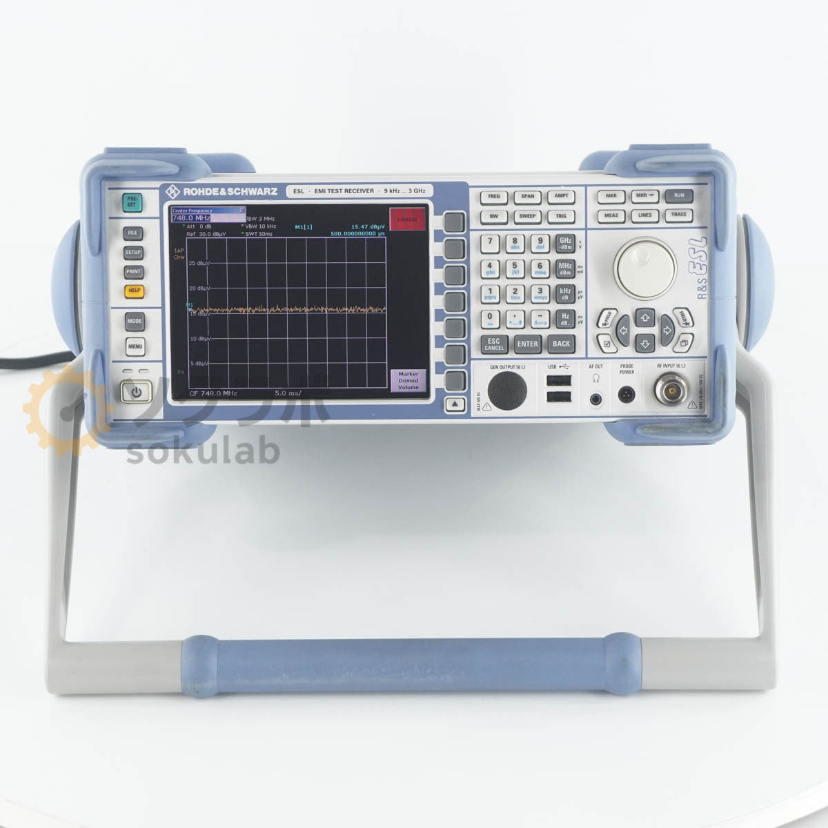 Rohde & Schwarz ESL3 EMI TEST RECEIVER 9kHz-3GHz [p1249054270]