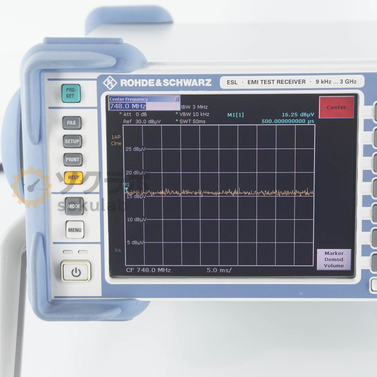 Rohde & Schwarz ESL3 EMI TEST RECEIVER 9kHz-3GHz [p1249054270]