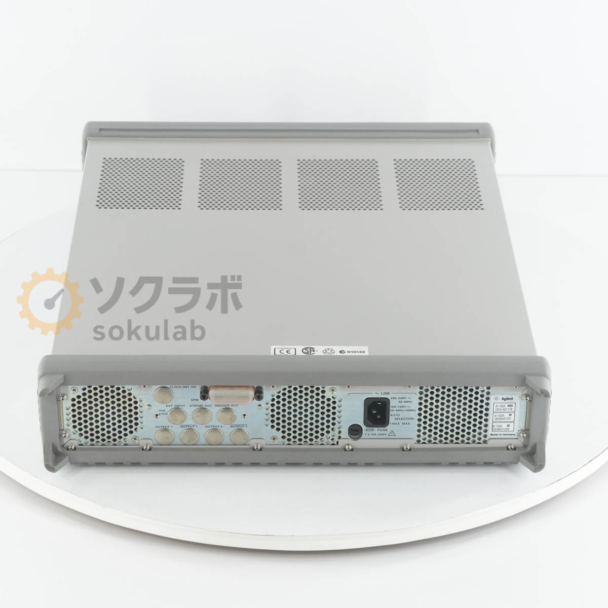 Agilent 81130A Pulse-/Pattern Generator 400/660MHz with 2 x 81132A [u1249056832]