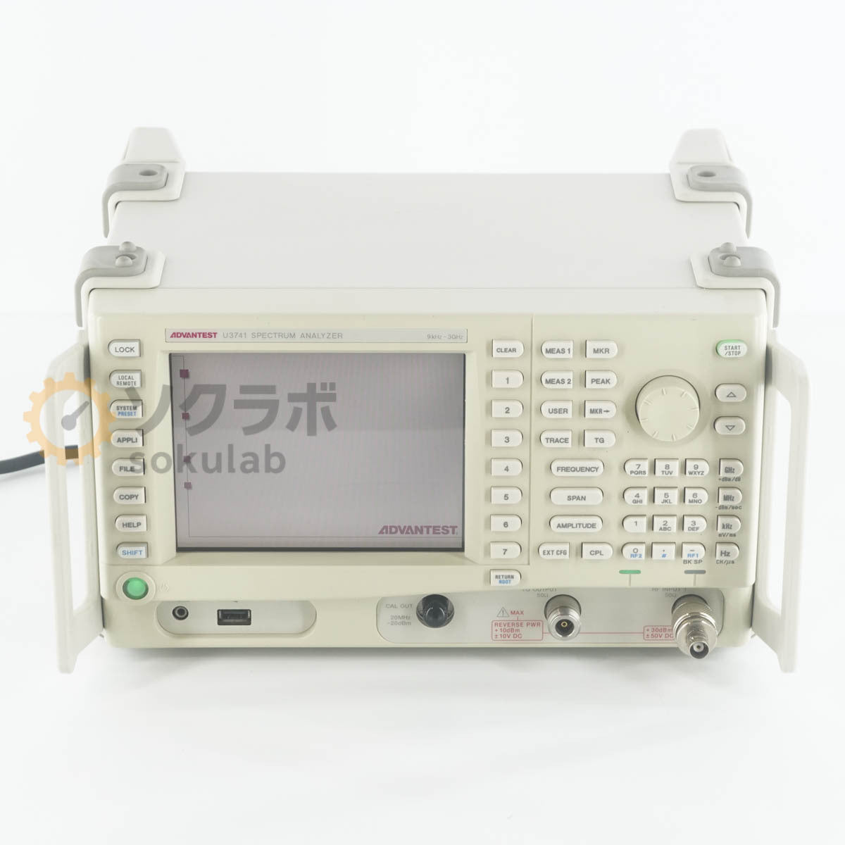 ADVANTEST U3741 Spectrum Analyzer 9kHz-3GHz OPT 20 76 [v1249057509]