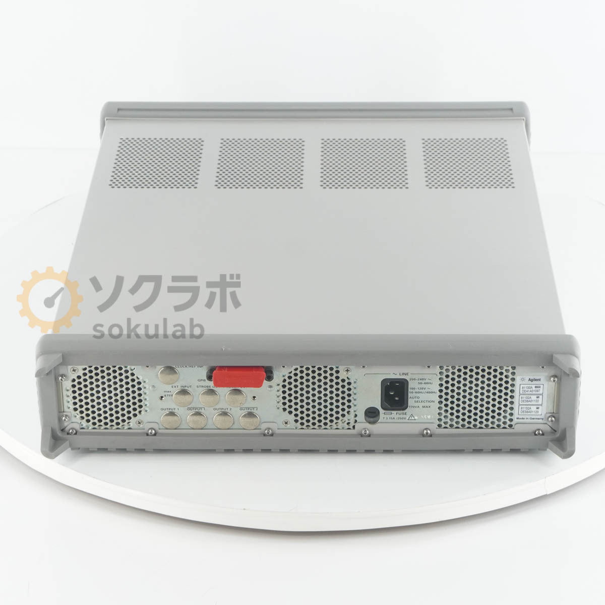 Agilent 81130A Pulse-/Pattern Generator 400/660MHz with 2 x 81132A [b1249048657]