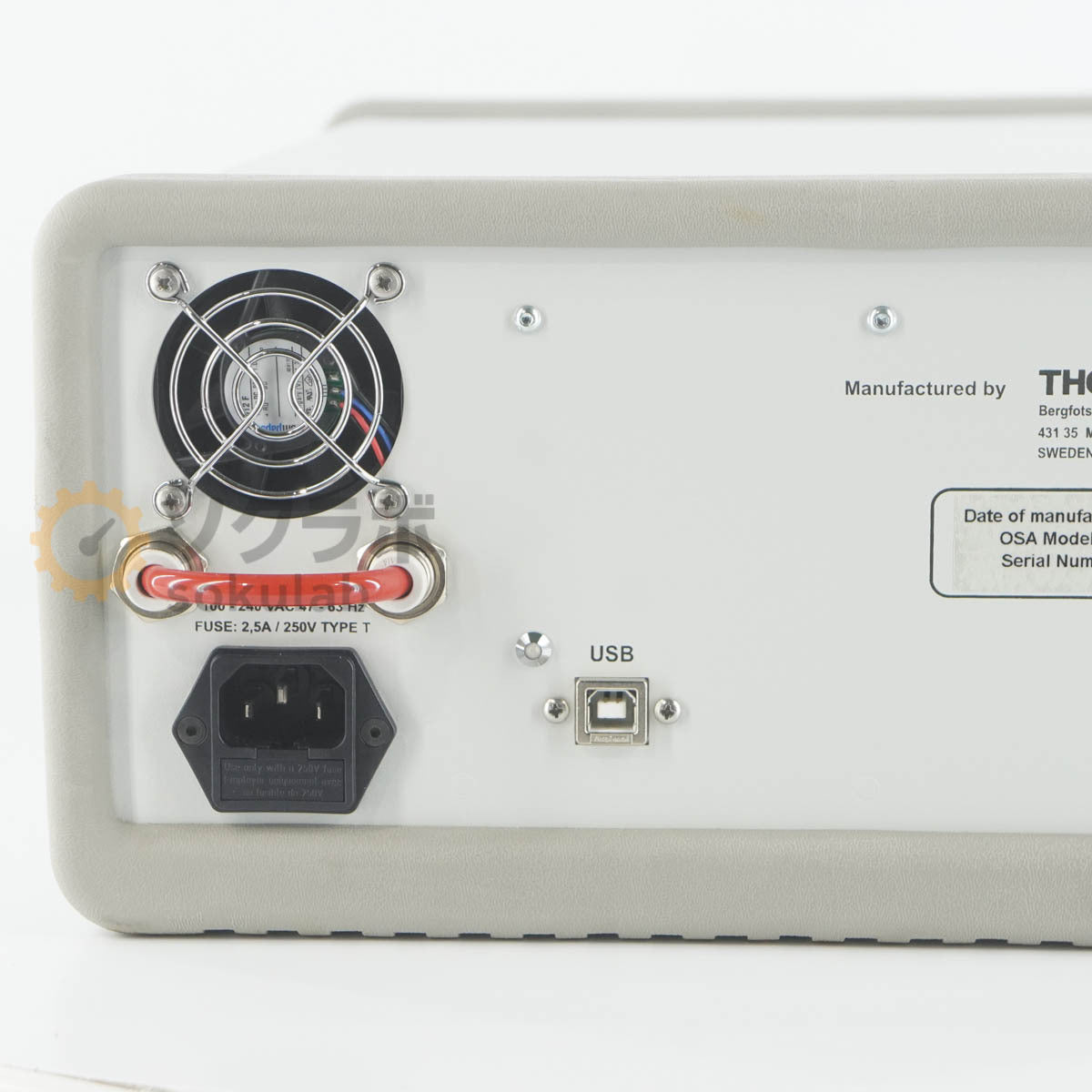 THORLABS OSA 201C Optical Spectrum Analyzer 350-1100nm [e1249052522]