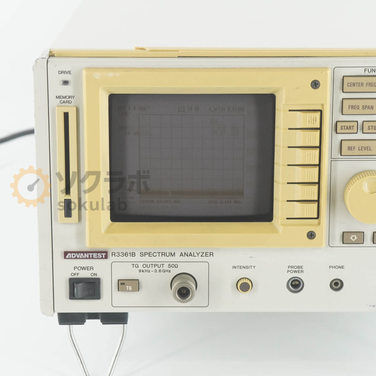 ADVANTEST R3361B SPECTRUM ANALYZER with OPT 12 [s1249051234]
