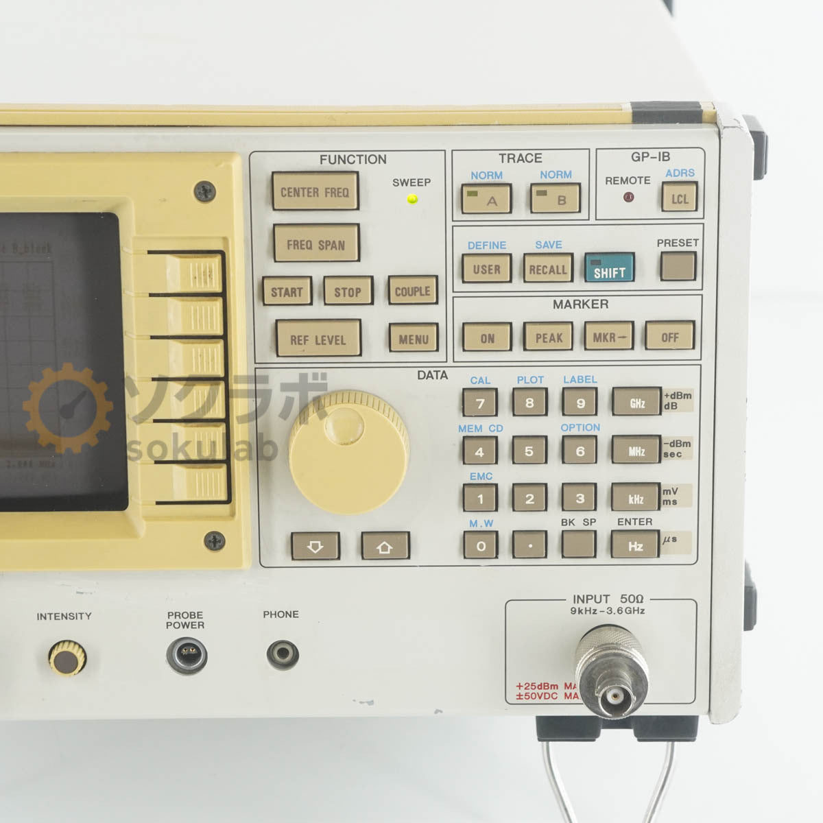 ADVANTEST R3361B SPECTRUM ANALYZER with OPT 12 [s1249051234]