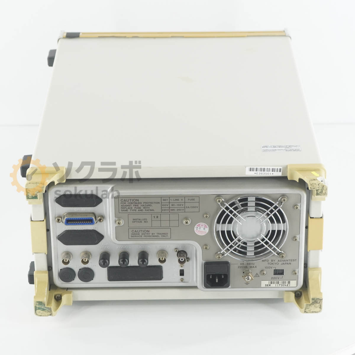 ADVANTEST R3361B SPECTRUM ANALYZER with OPT 12 [s1249051234]