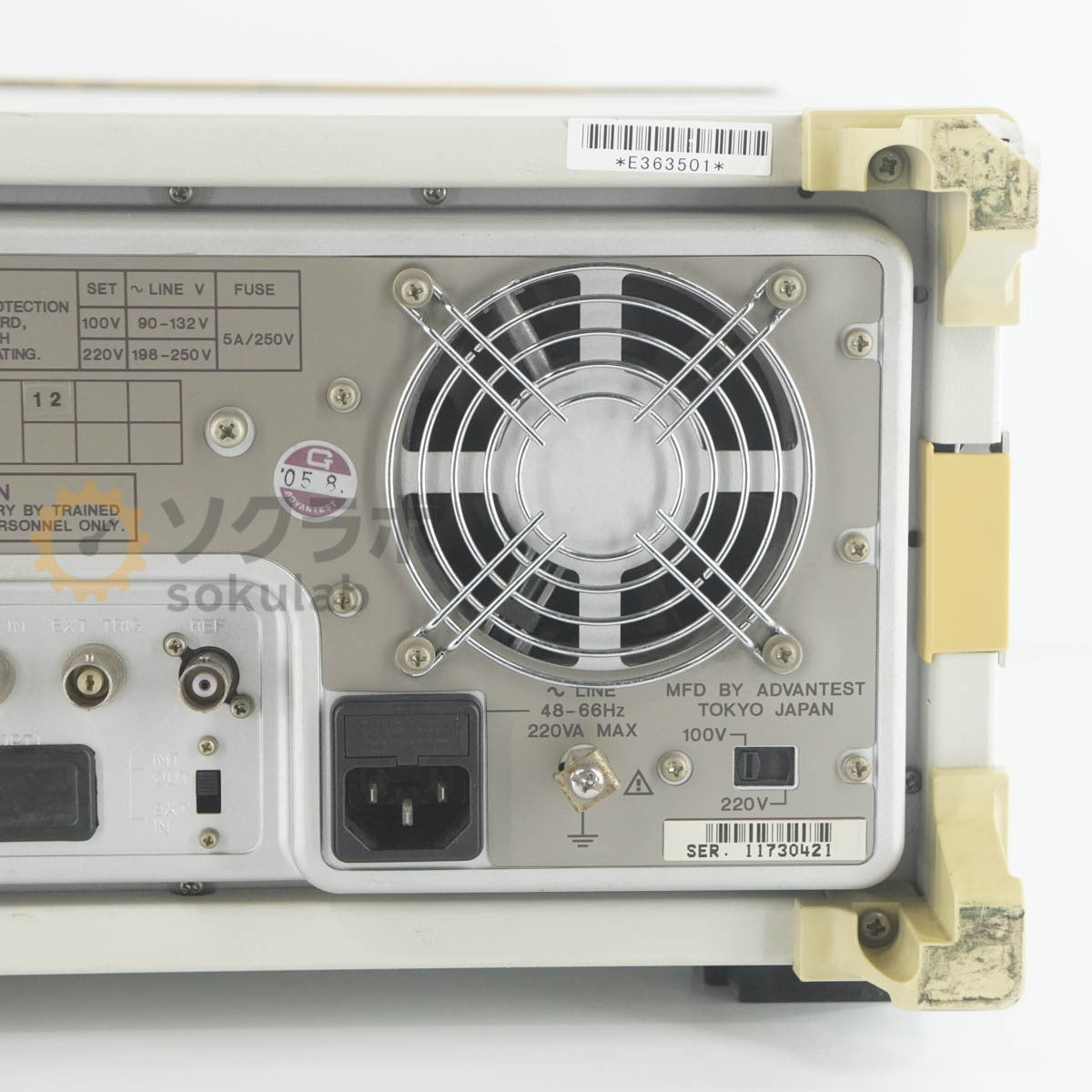 ADVANTEST R3361B SPECTRUM ANALYZER with OPT 12 [s1249051234]