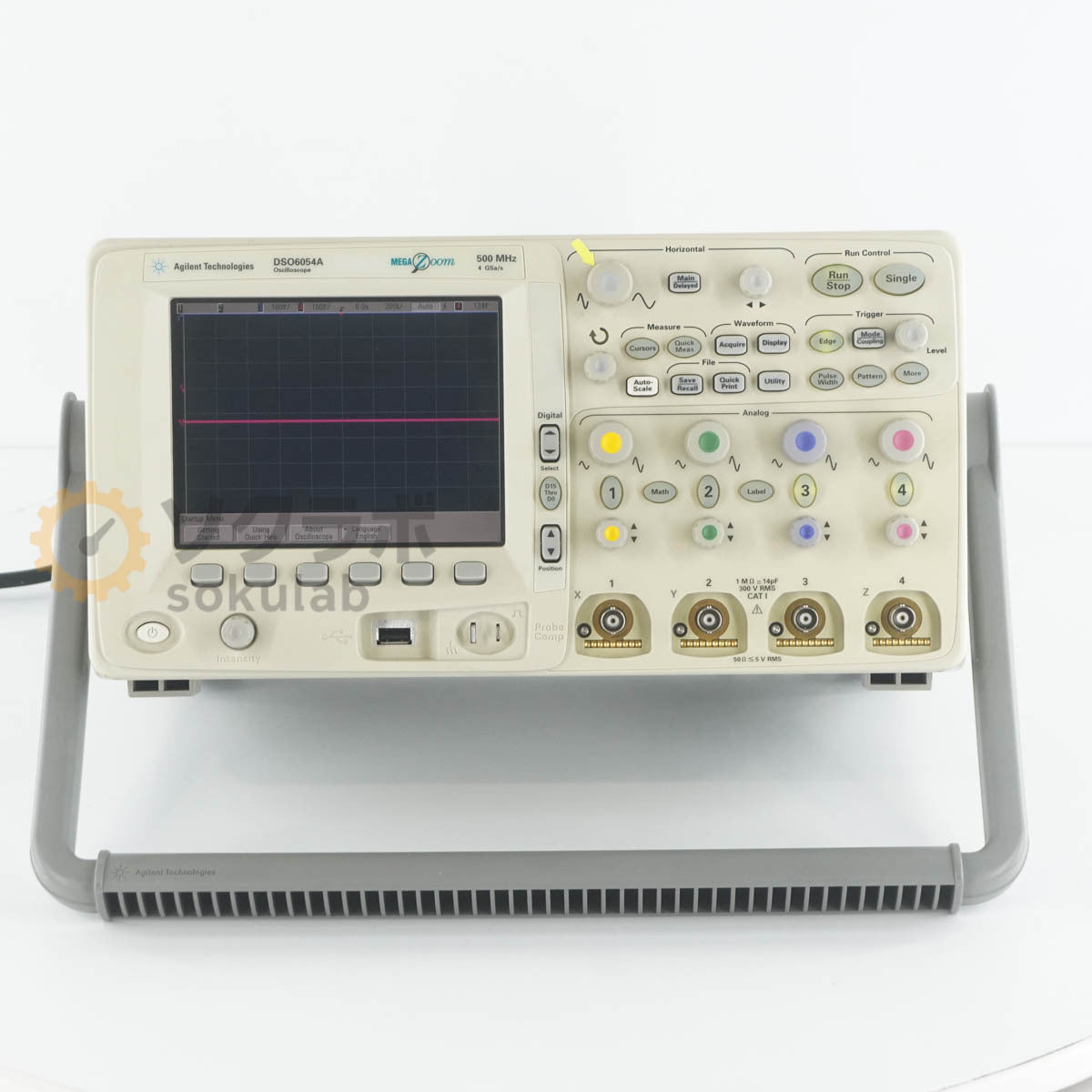 Agilent DSO6054A Oscilloscope 500MHz 4GSa/s 4ch with OPT 8MH [f1249045279]