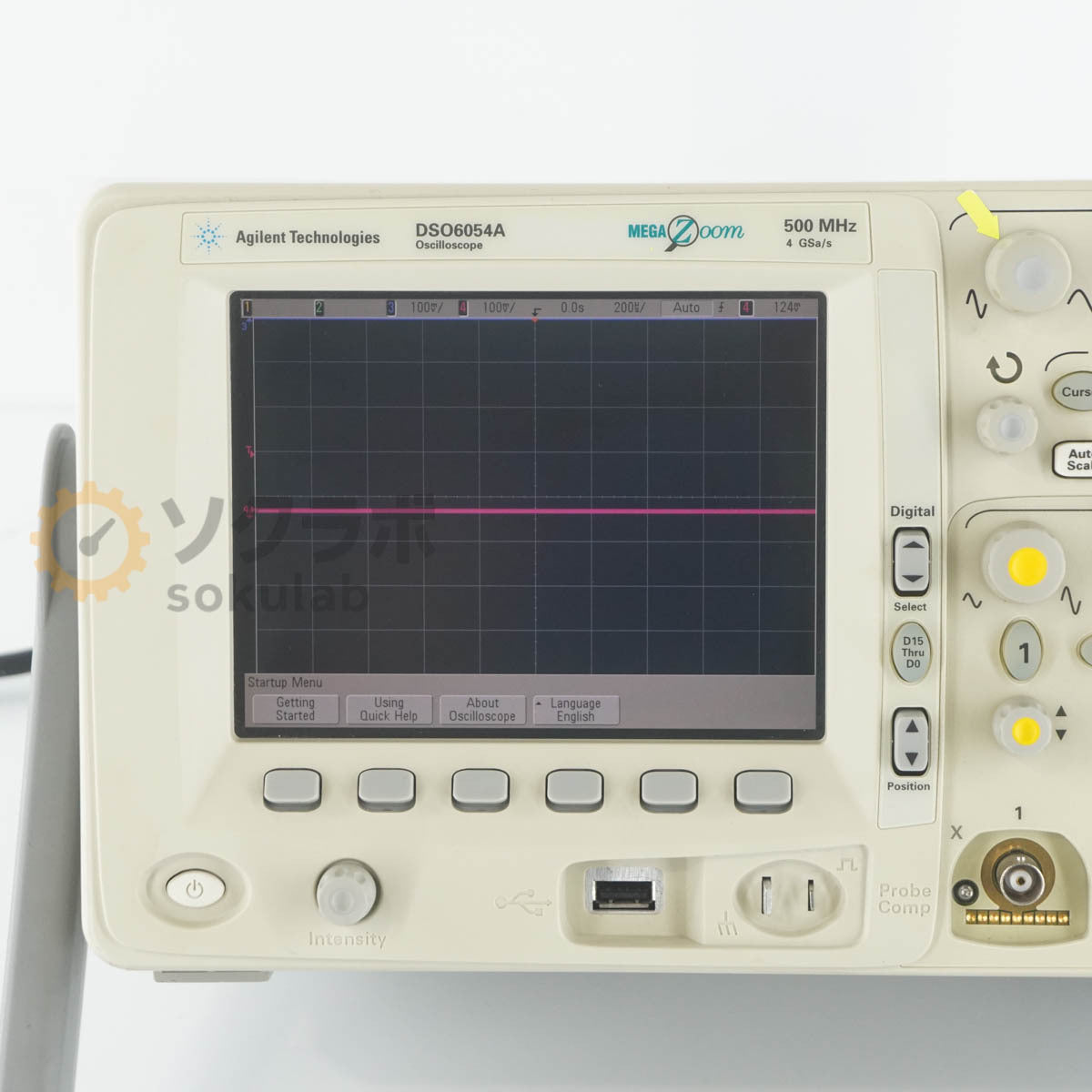 Agilent DSO6054A Oscilloscope 500MHz 4GSa/s 4ch with OPT 8MH [f1249045279]