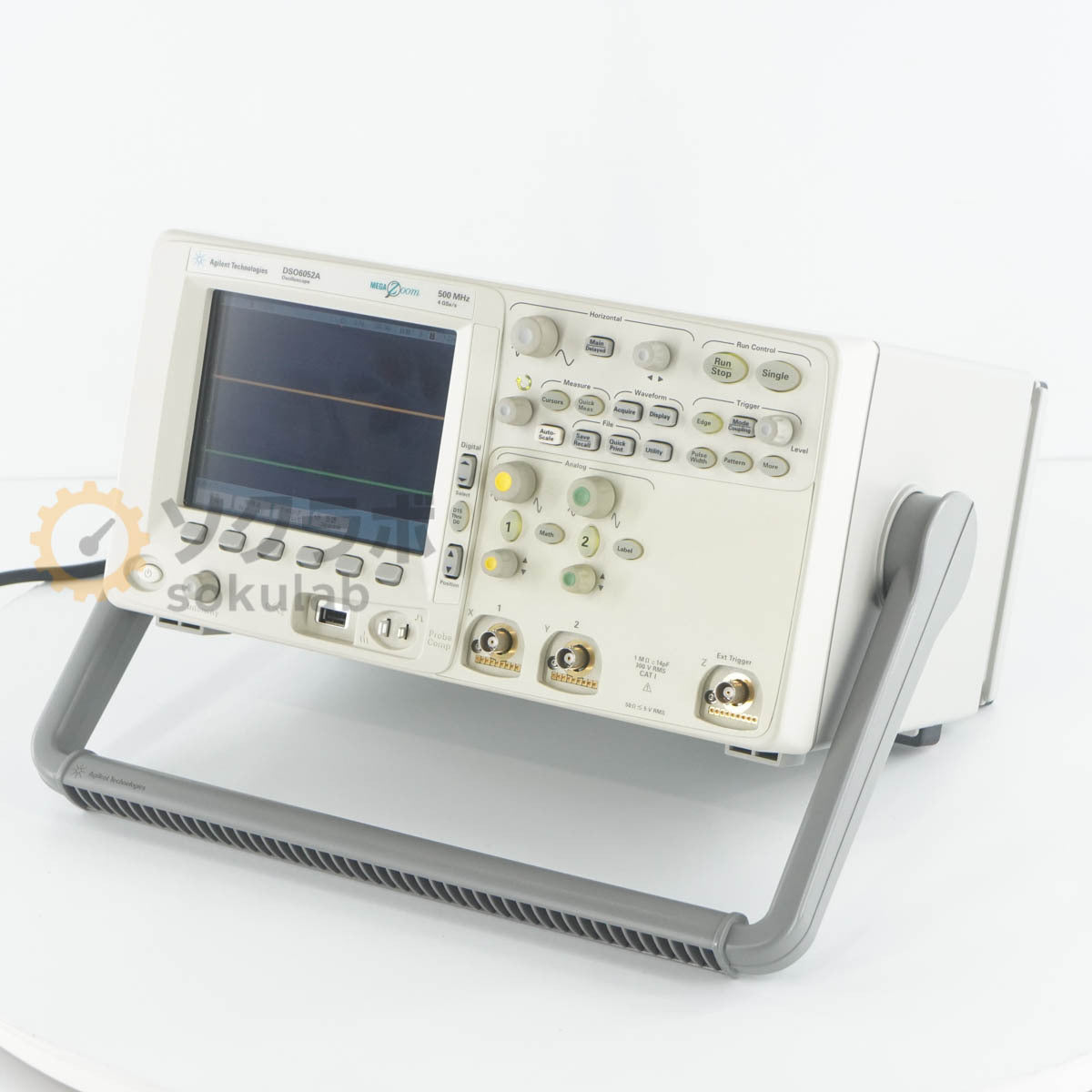 Agilent DSO6052A Oscilloscope 500MHz 4GSa/s 2ch with 10073C*2 Probes [m1249050170]