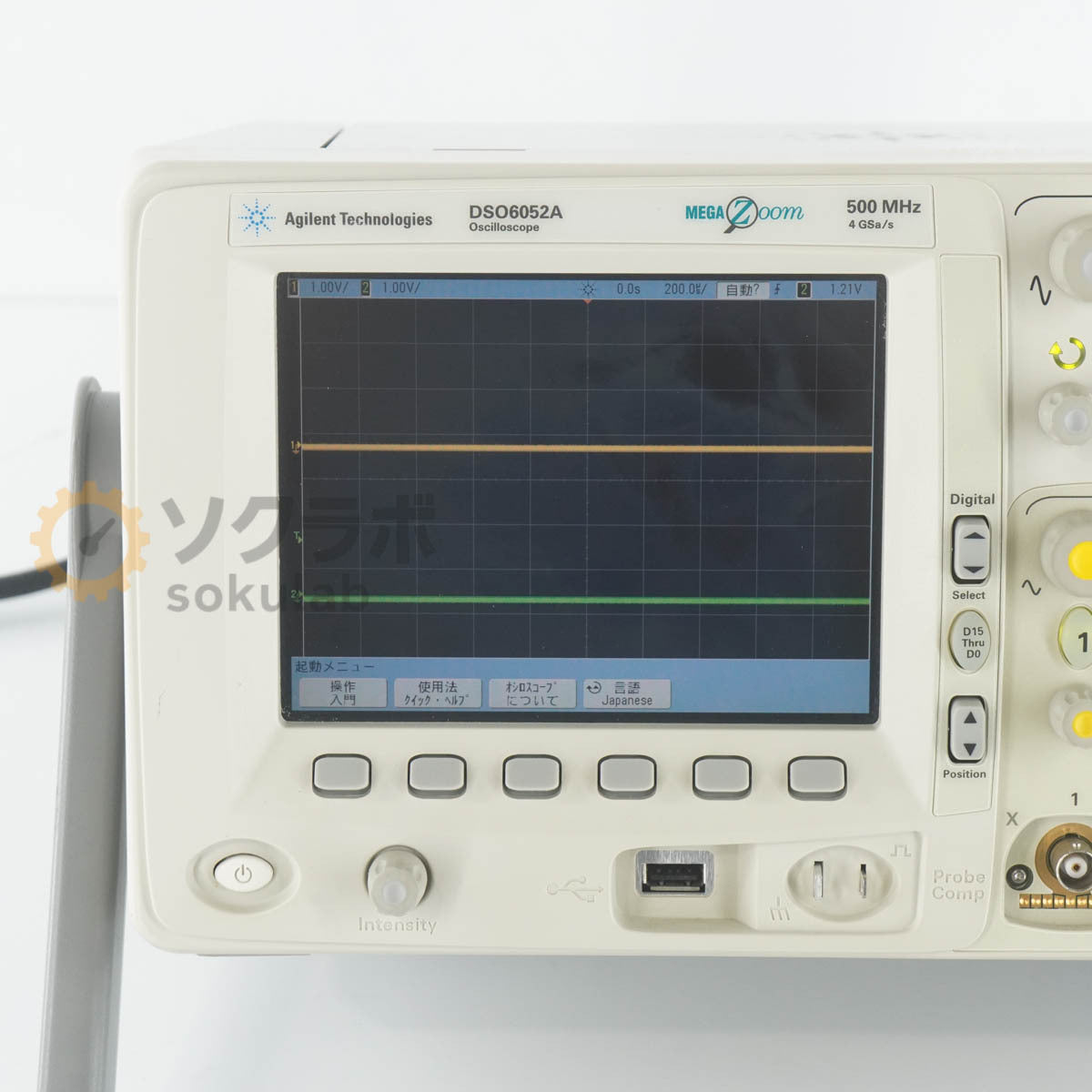 Agilent DSO6052A Oscilloscope 500MHz 4GSa/s 2ch with 10073C*2 Probes [m1249050170]