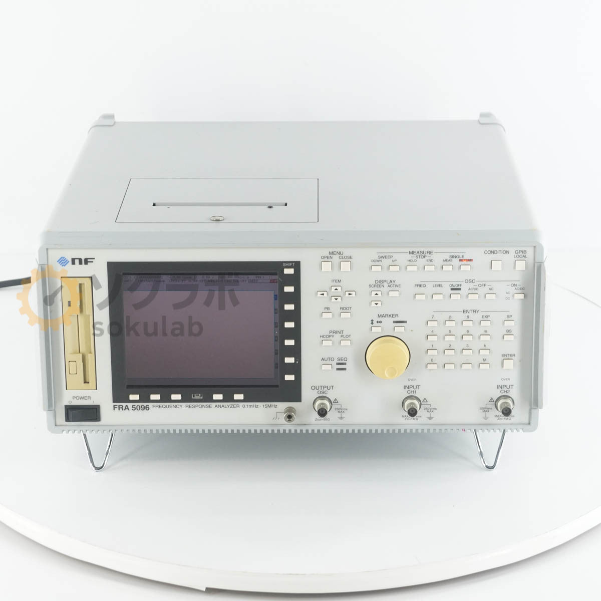 NF FRA 5096 Frequency Response Analyzer 0.1mHz-15MHz [o1249057626]