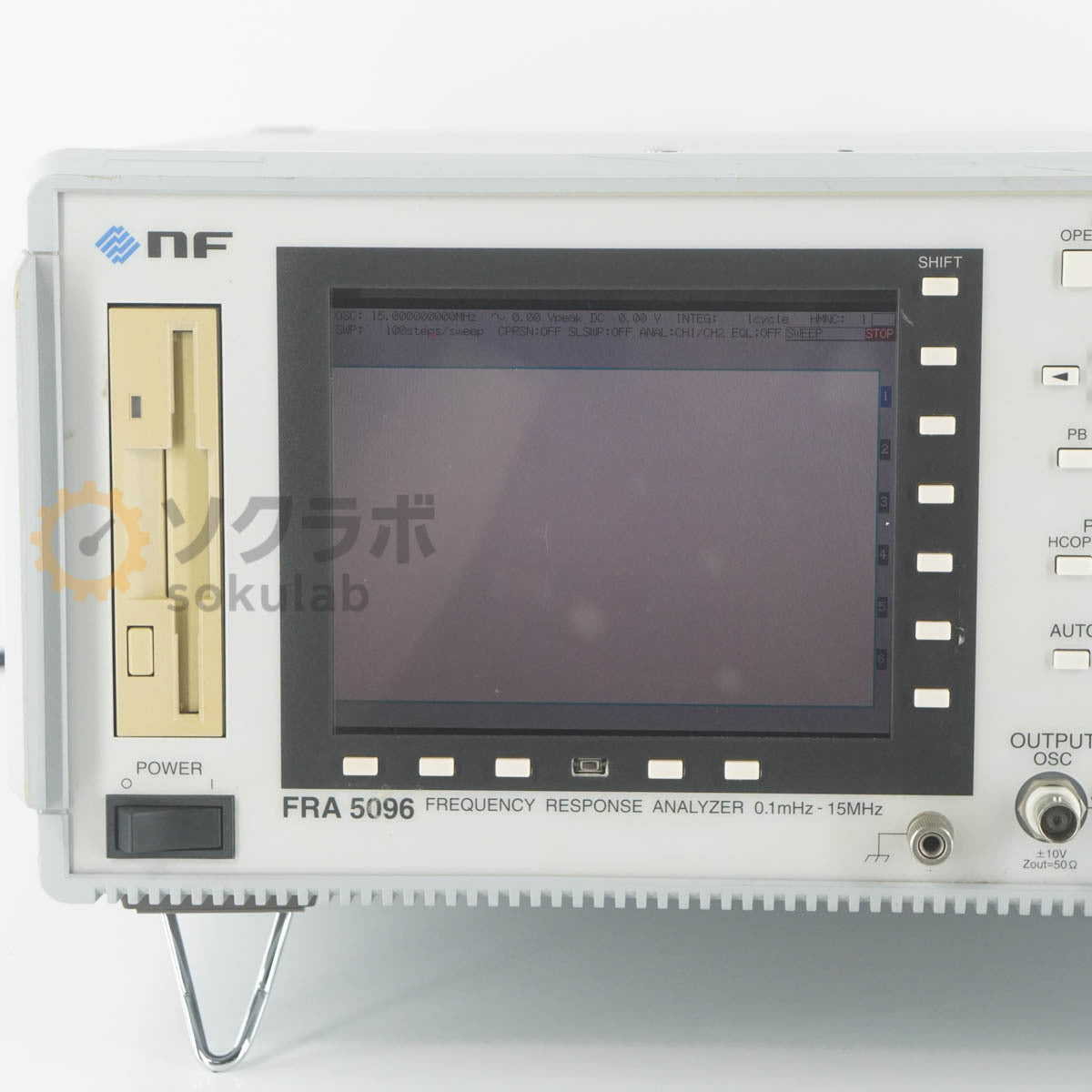 NF FRA 5096 Frequency Response Analyzer 0.1mHz-15MHz [o1249057626]