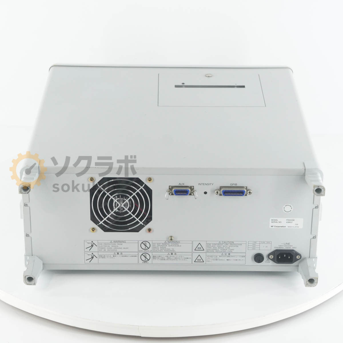 NF FRA 5096 Frequency Response Analyzer 0.1mHz-15MHz [o1249057626]