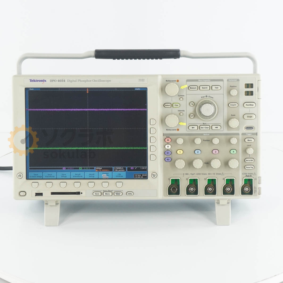 Tektronix DPO4054 Digital Phosphor Oscilloscope 500MHz 2.5GS/s [e1249058056]