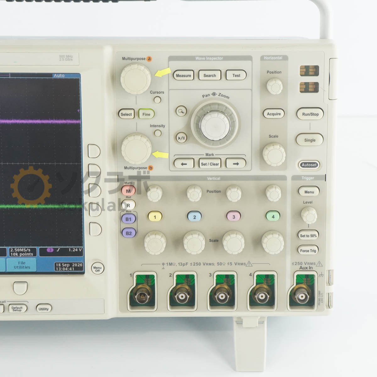Tektronix DPO4054 Digital Phosphor Oscilloscope 500MHz 2.5GS/s [e1249058056]