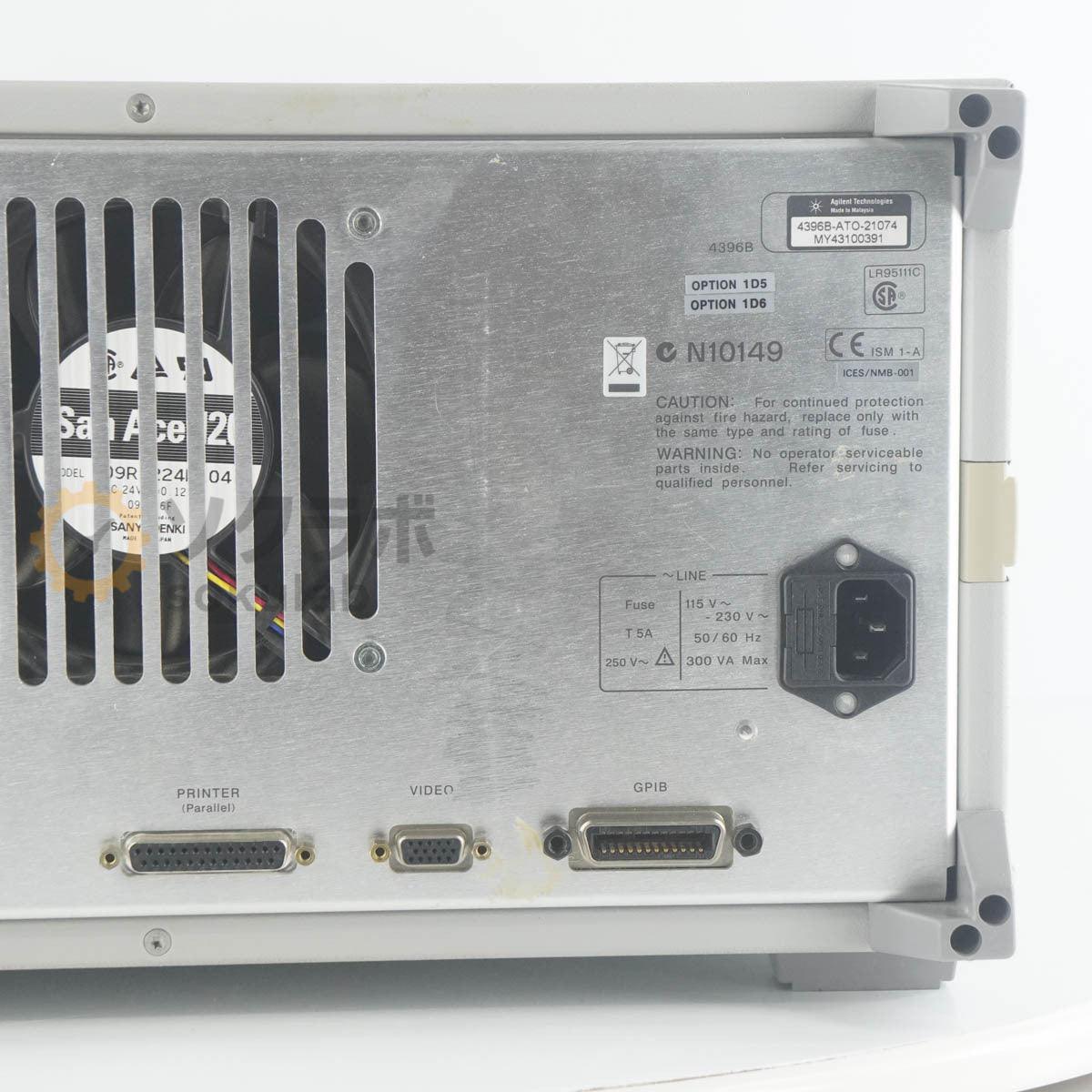 Agilent 4396B Network Spectrum Impedance Analyzer 100kHz-1.8GHz ATO-21074 OPT 1D6 1D5 [d1249056268]