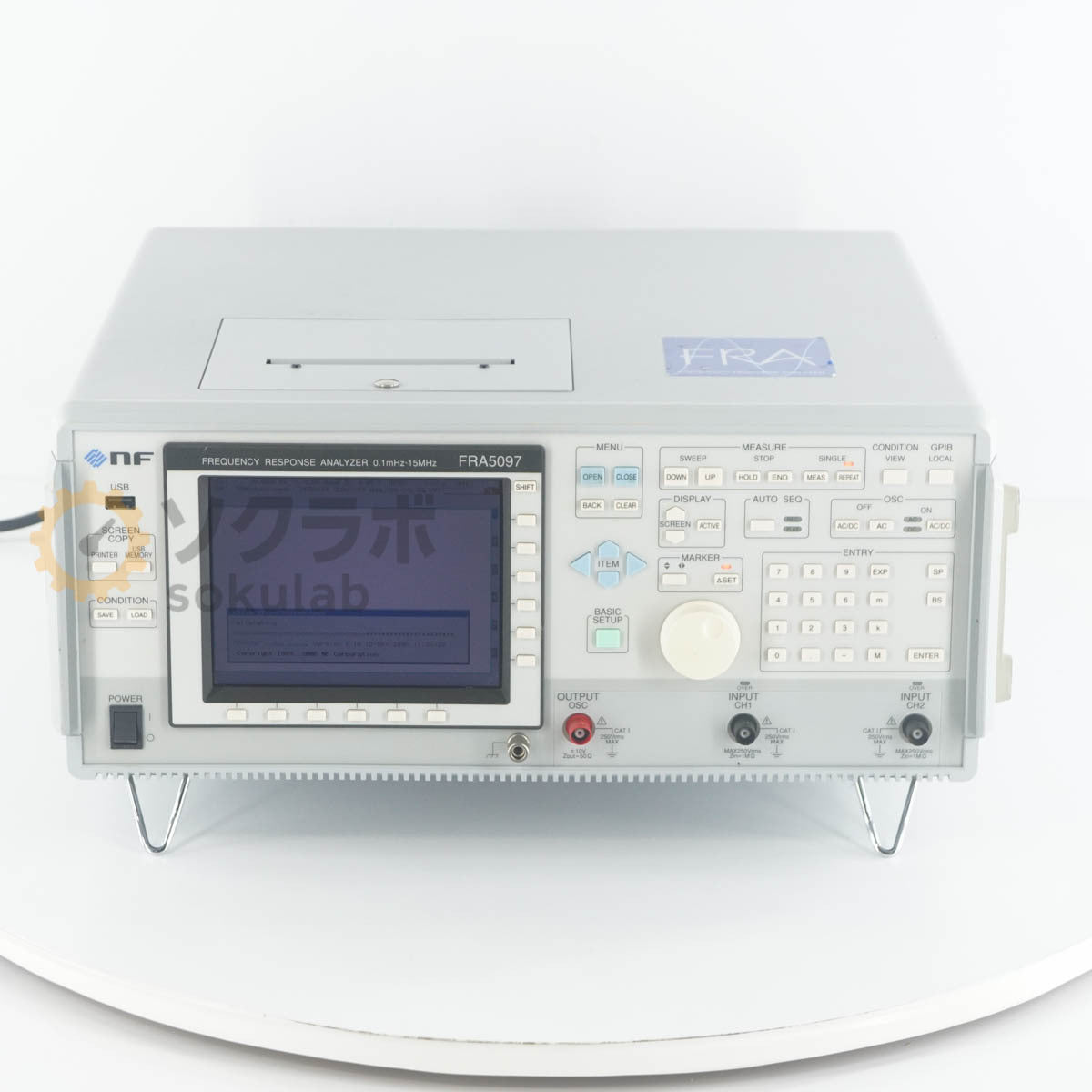NF FRA5097 Frequency Response Analyzer 0.1mHz-15MHz [e1249056261]