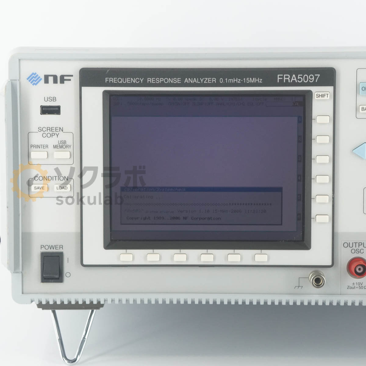 NF FRA5097 Frequency Response Analyzer 0.1mHz-15MHz [e1249056261]