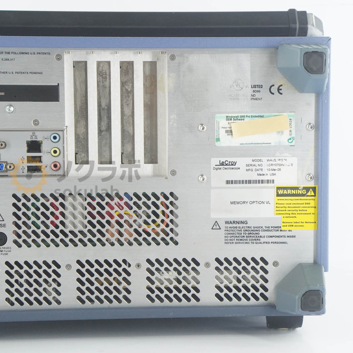 LeCroy WavePro 7200 2GHz Oscilloscope OPT VL [w1249050623]