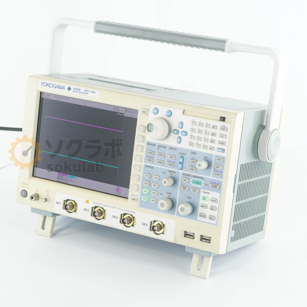 Yokogawa DL9240L Digital Oscilloscope 1.5GHz 10GS/s [l1249055642]