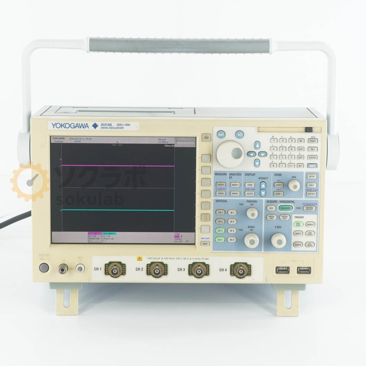 Yokogawa DL9140L Digital Oscilloscope 1GHz 5GS/s [g1249045586]