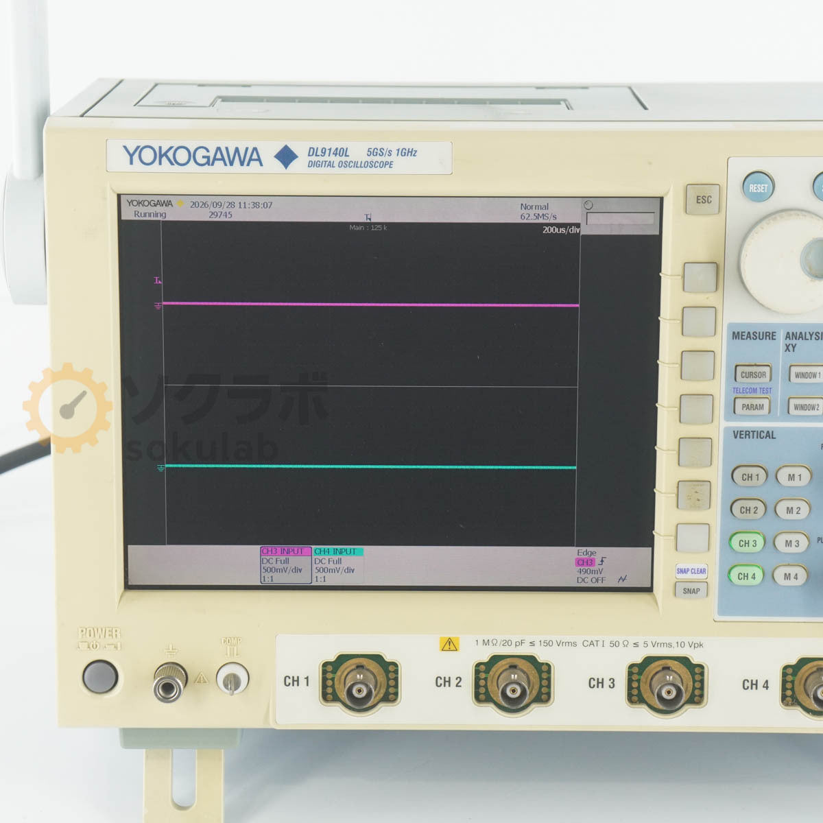 Yokogawa DL9140L Digital Oscilloscope 1GHz 5GS/s [g1249045586]