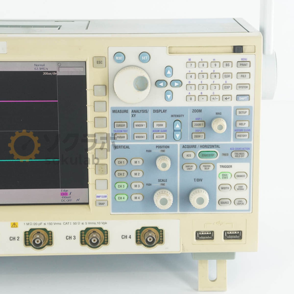 Yokogawa DL9140L Digital Oscilloscope 1GHz 5GS/s [g1249045586]