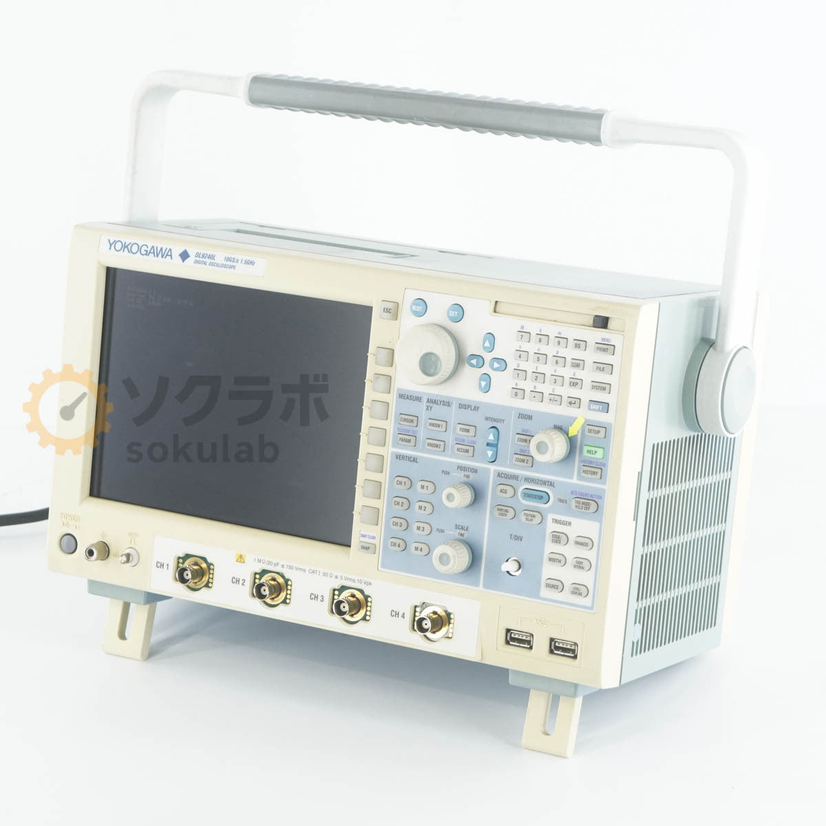 Yokogawa DL9240L Digital Oscilloscope 1.5GHz 10GS/s [m1249051189]