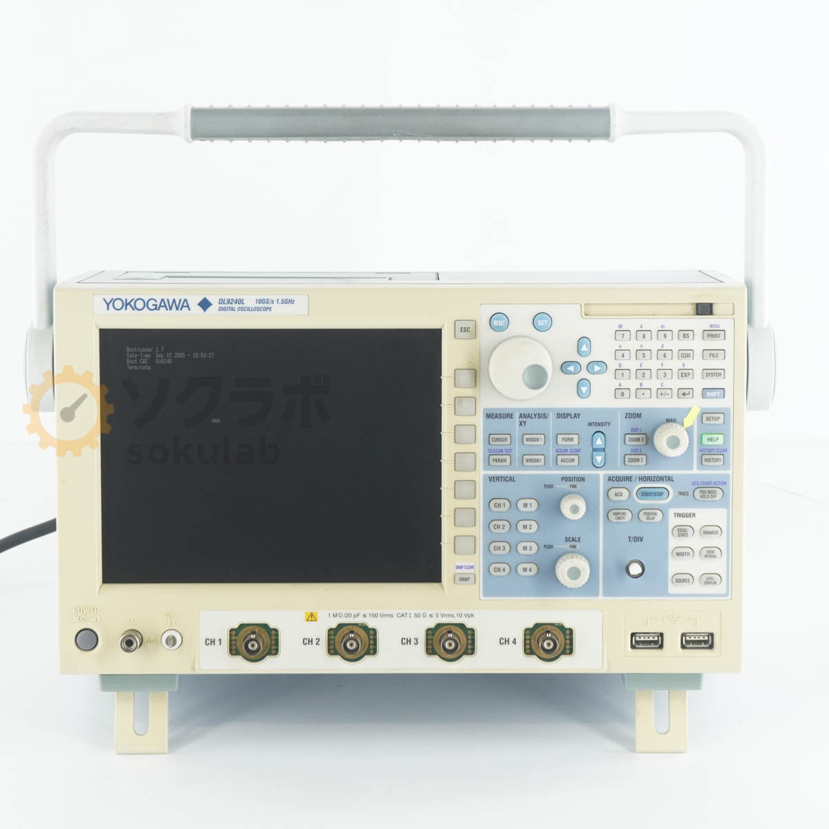 Yokogawa DL9240L Digital Oscilloscope 1.5GHz 10GS/s [m1249051189]