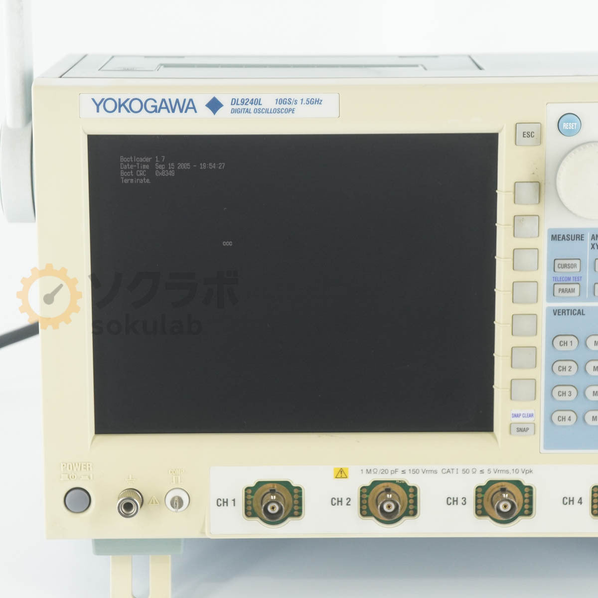 Yokogawa DL9240L Digital Oscilloscope 1.5GHz 10GS/s [m1249051189]