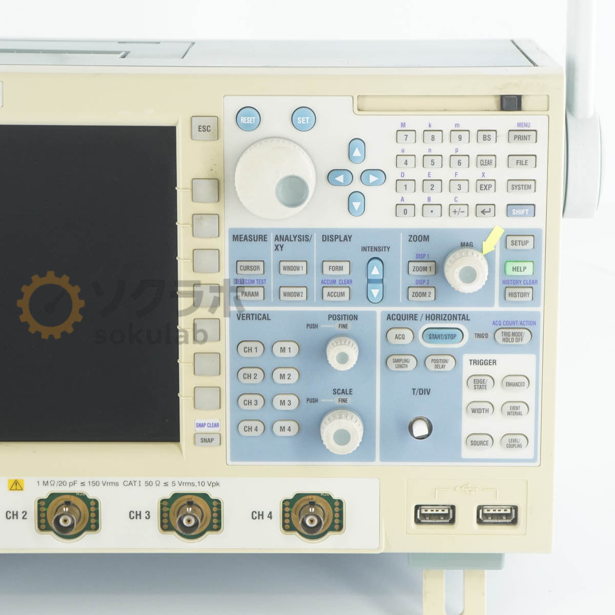 Yokogawa DL9240L Digital Oscilloscope 1.5GHz 10GS/s [m1249051189]